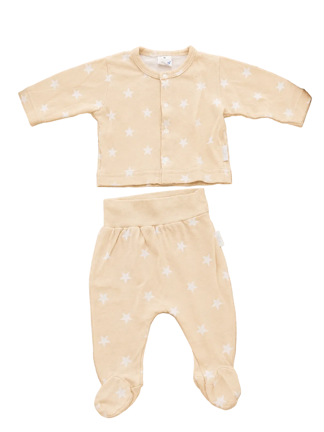 Baby Set Beige mit Sternen