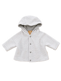 Baby Jacke Gestreift Grau Manor