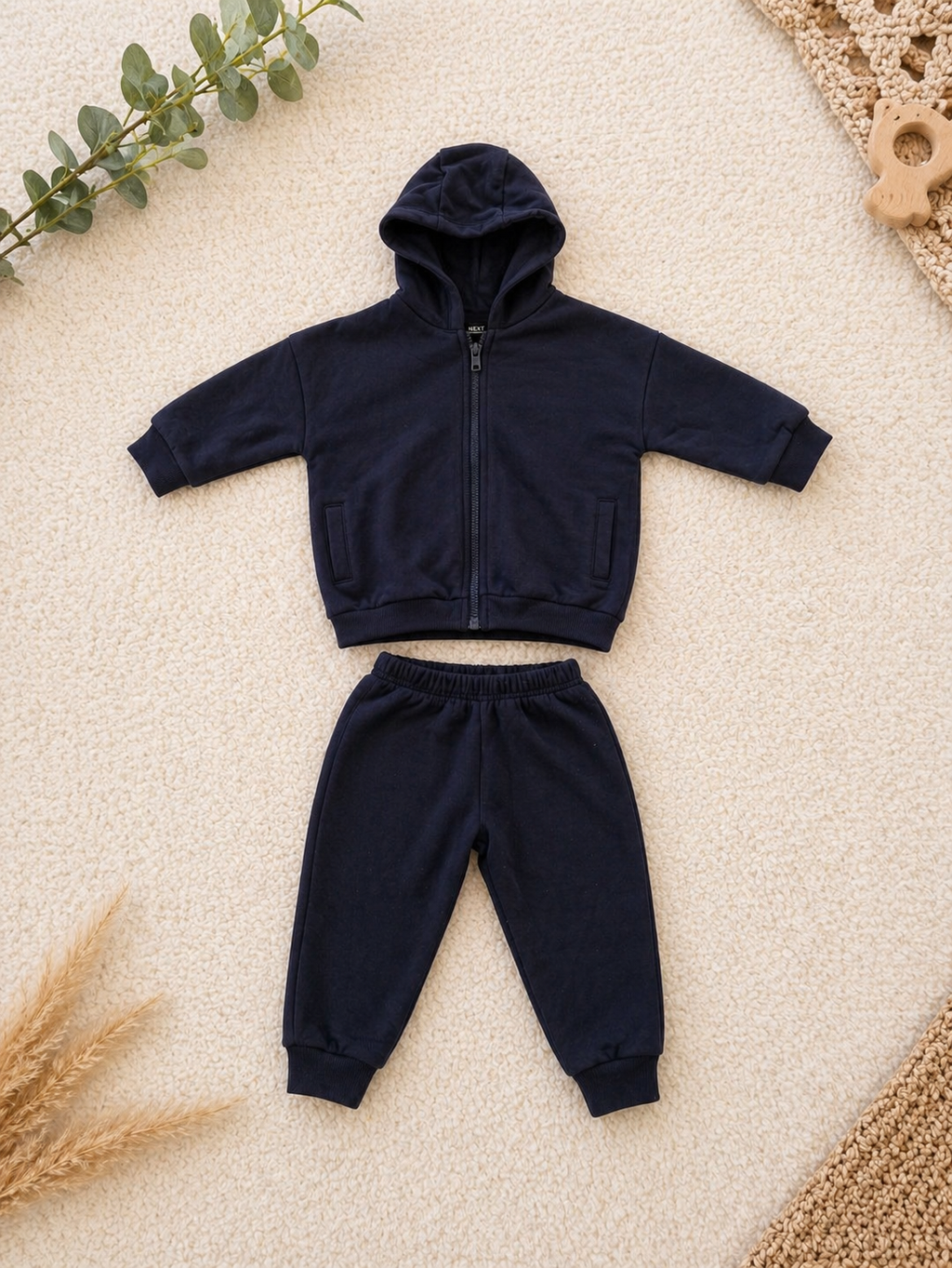 Baby Trainingsanzug – Navy Hoodie & Jogger, Next