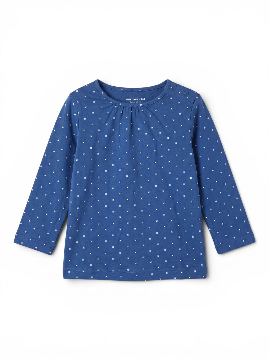 Vertbaudet Langarm-Shirt Blau