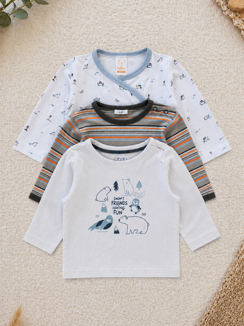 3er-Pack Shirt Bunt C&A/H&M