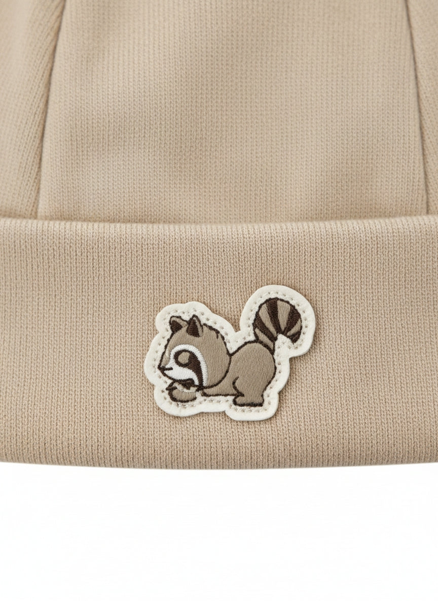 2er-Pack Mützen Waschbär & Fuchs