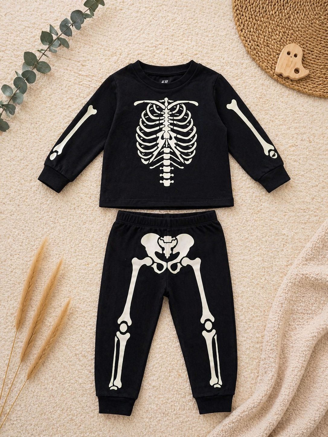 Skelett Set Halloween Look H&M