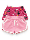 2er-Pack Shorts Hase & Sport Pink