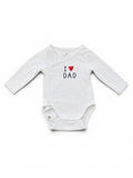 Baby Body "I love Dad" H&M
