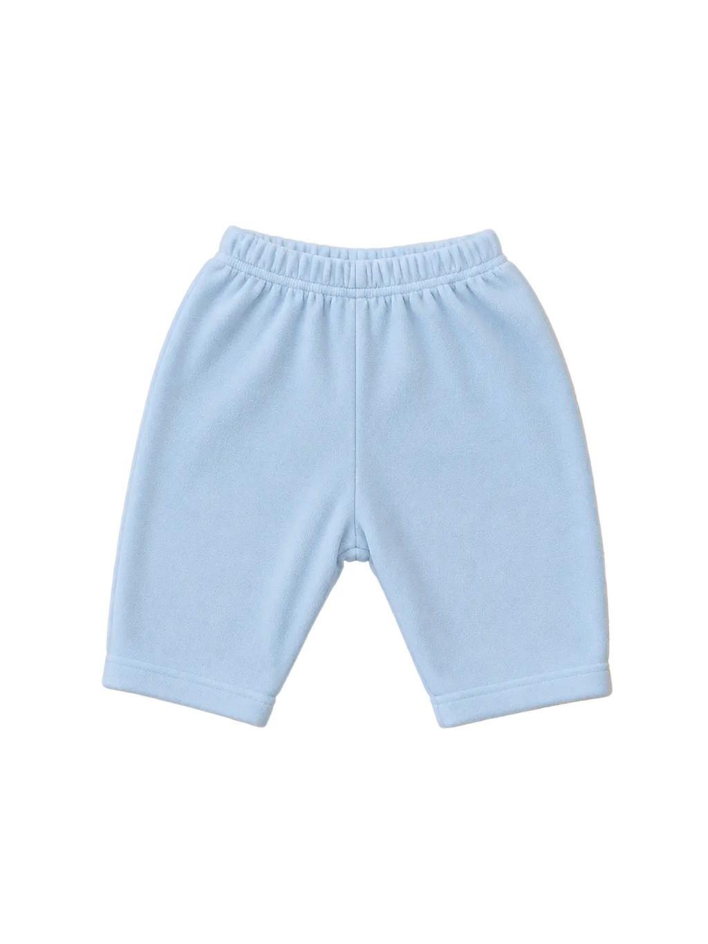Shorts hellblau Uni Elastischer Bund