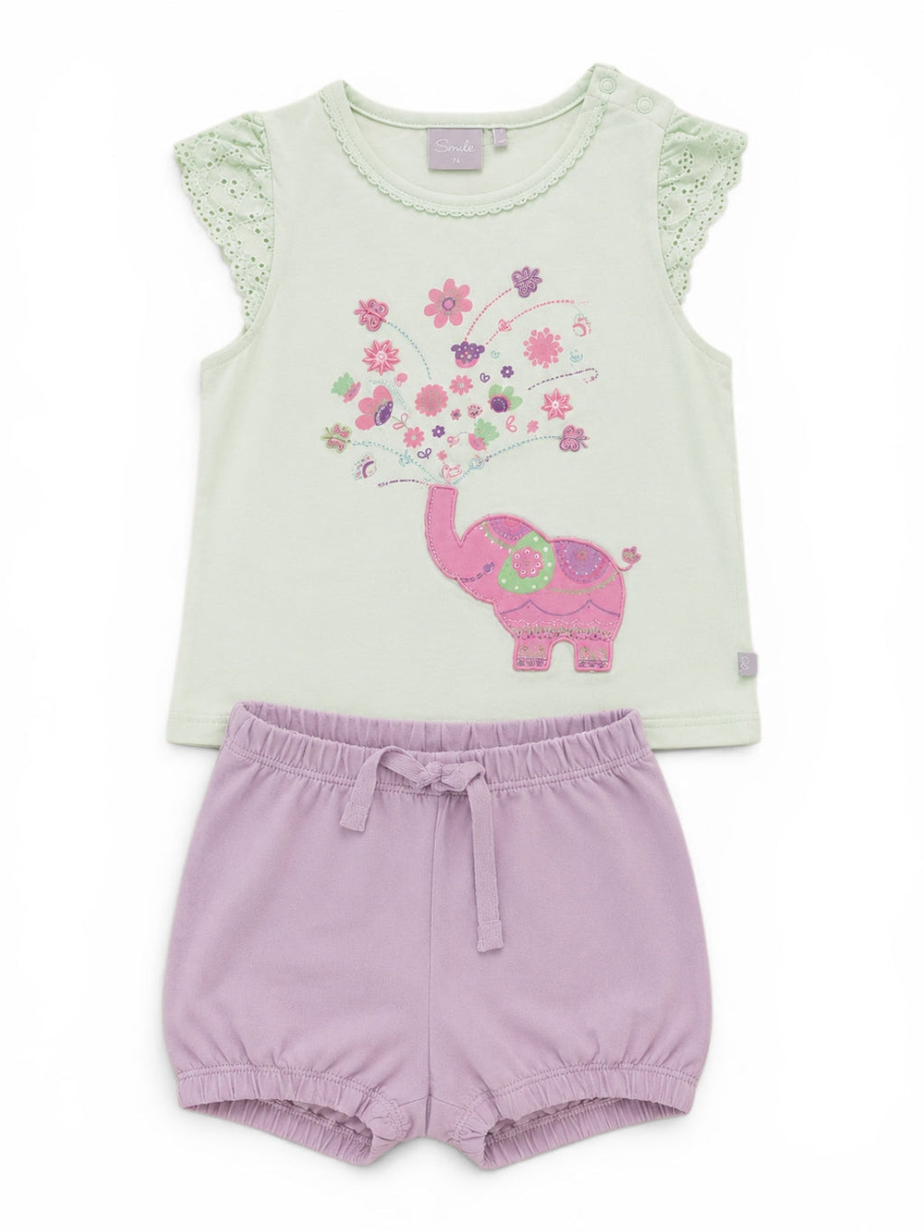 Set T-Shirt & Shorts Elefant