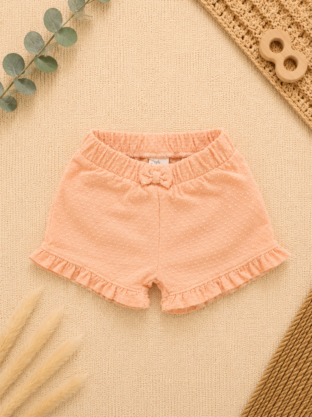 C&A Baby-Shorts Lachs Rüschen