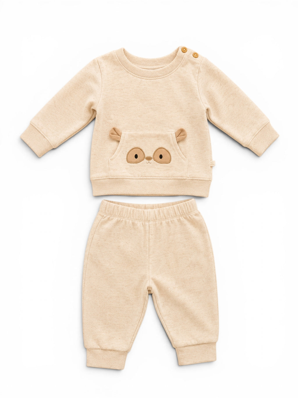 Babyclub Set Beige Bär