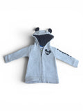 C&A Disney Baby-Sweatjacke Grau-Melange Mickey Mouse