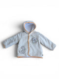 Baby-Wendejacke Hellblau Koala & Känguru