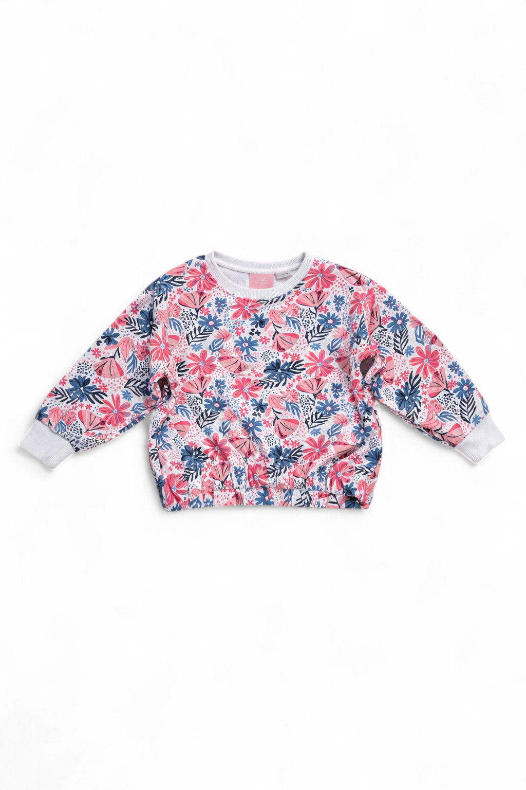 Langarmshirt Blumen
