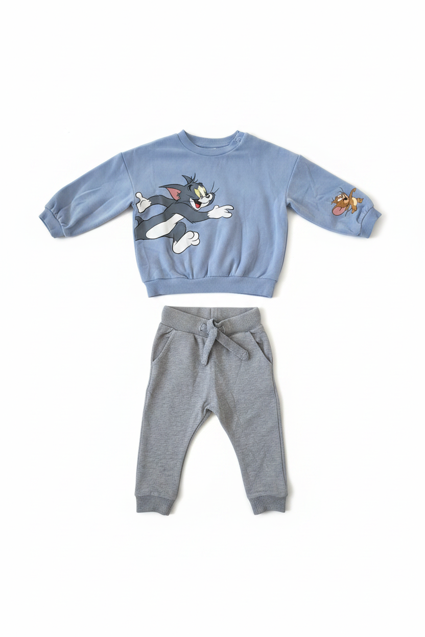 Baby-Set Tom & Jerry Sweatshirt & Jogginghose H&M / Next