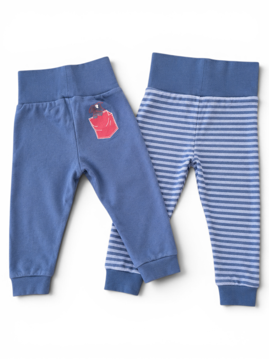 2er-Pack Jogginghose Blau Hund