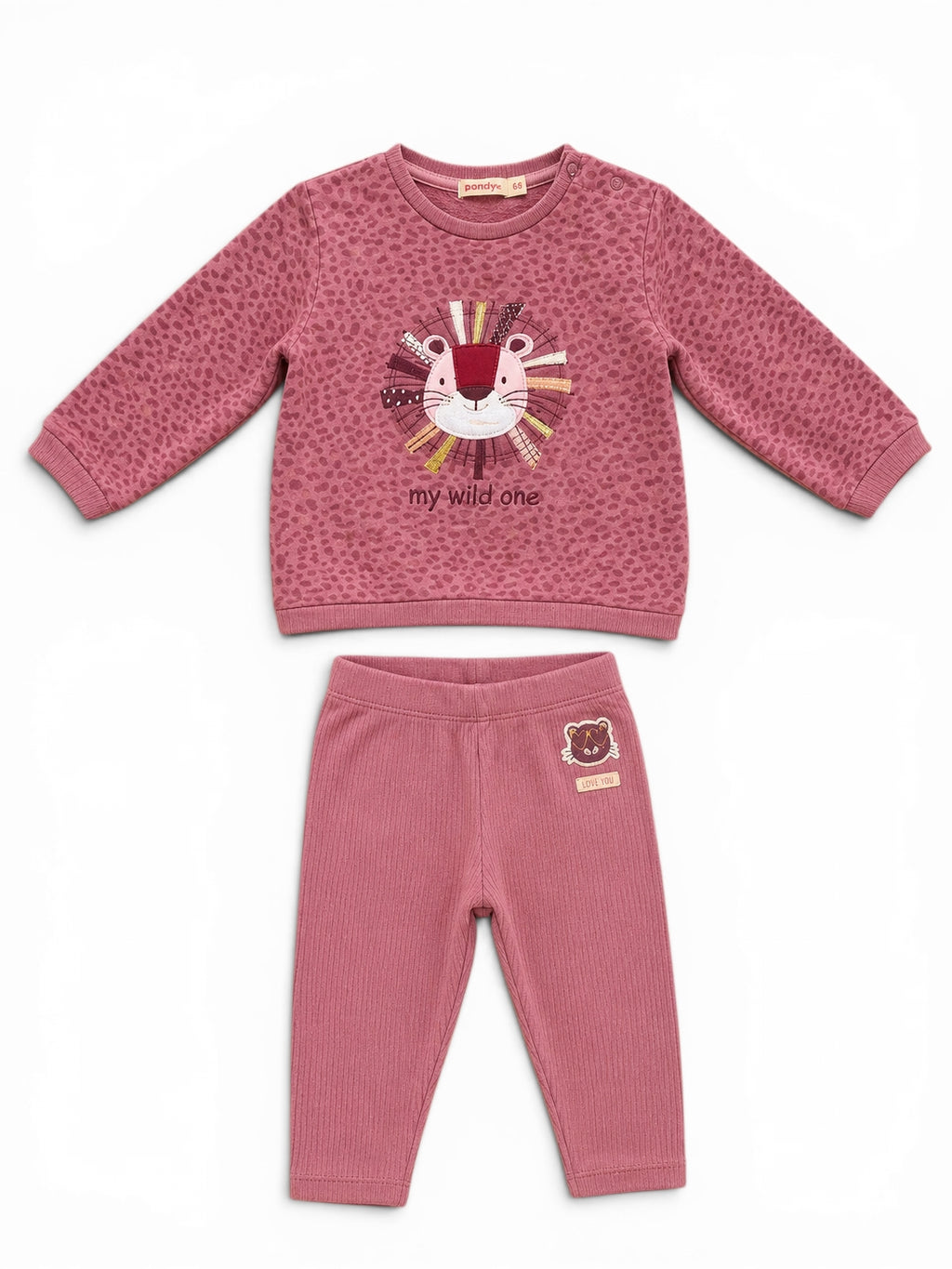 Pondy Set Rosa Wild One