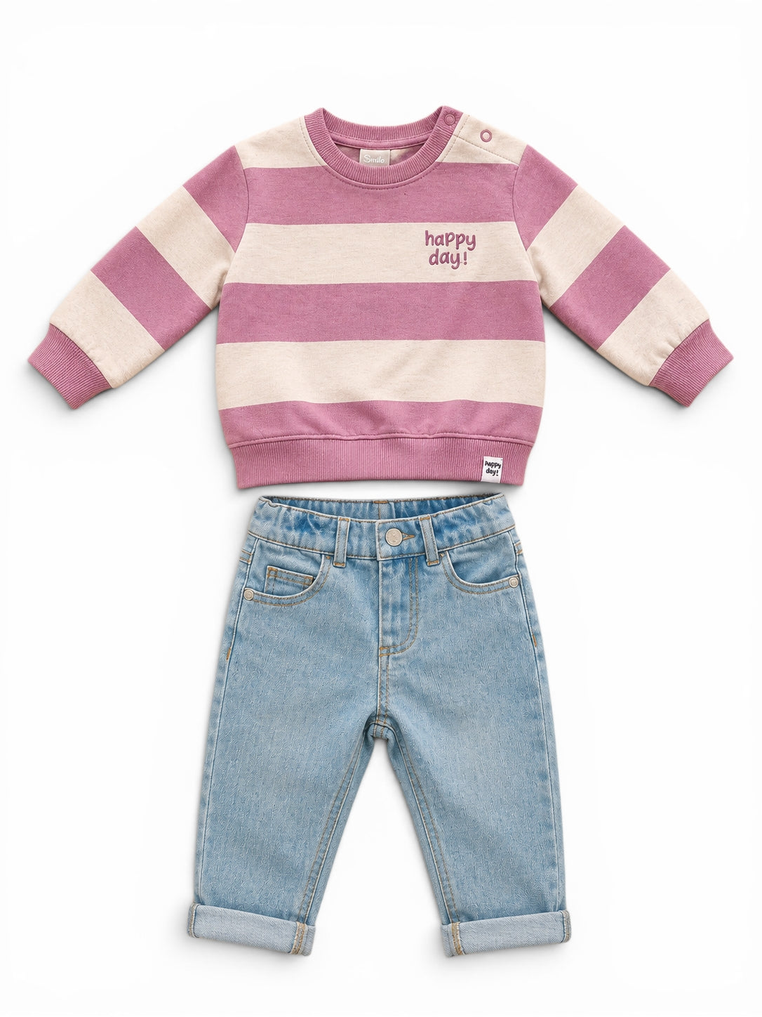 Smile Set Rosa Jeans
