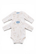 Baby Sleep 2er-Pack Bodys Langarm Tiermuster