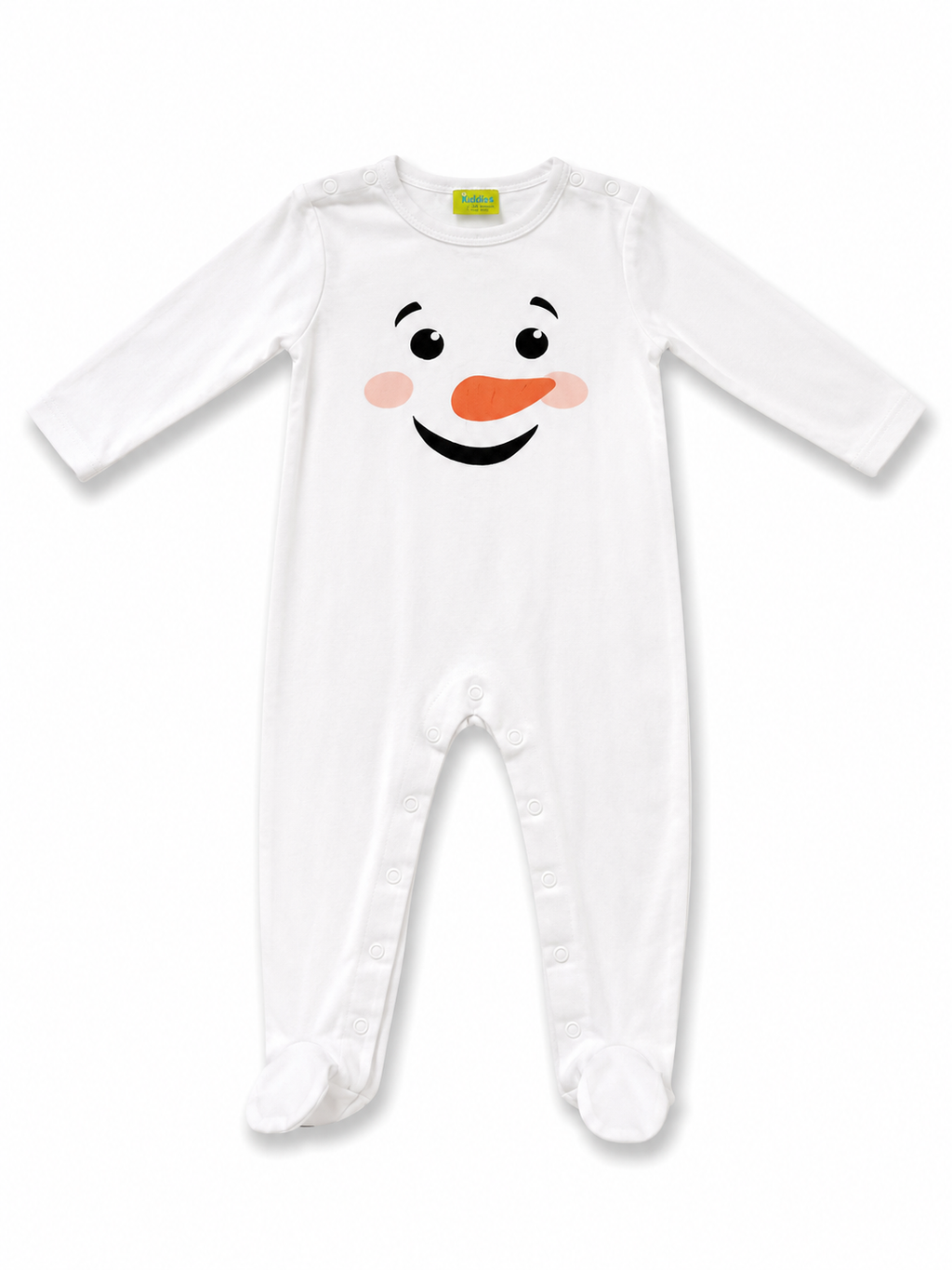 Strampler Schneemann