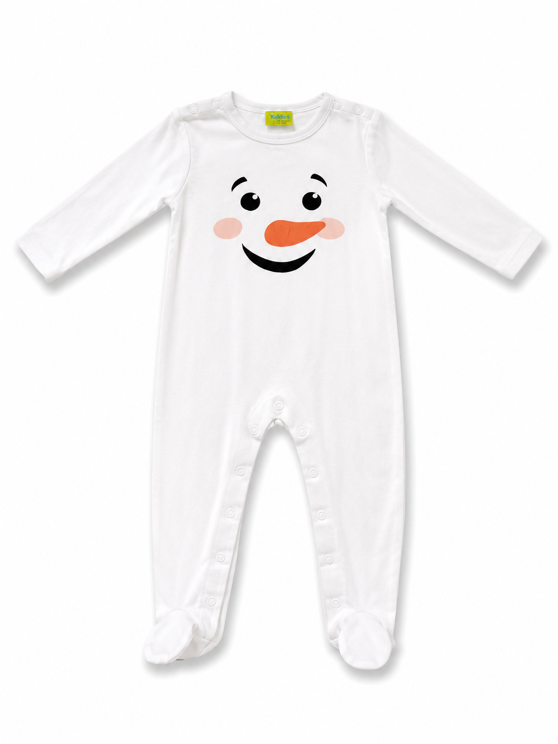 Strampler Schneemann