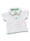 C&A Polo-Shirt Weiss Grün