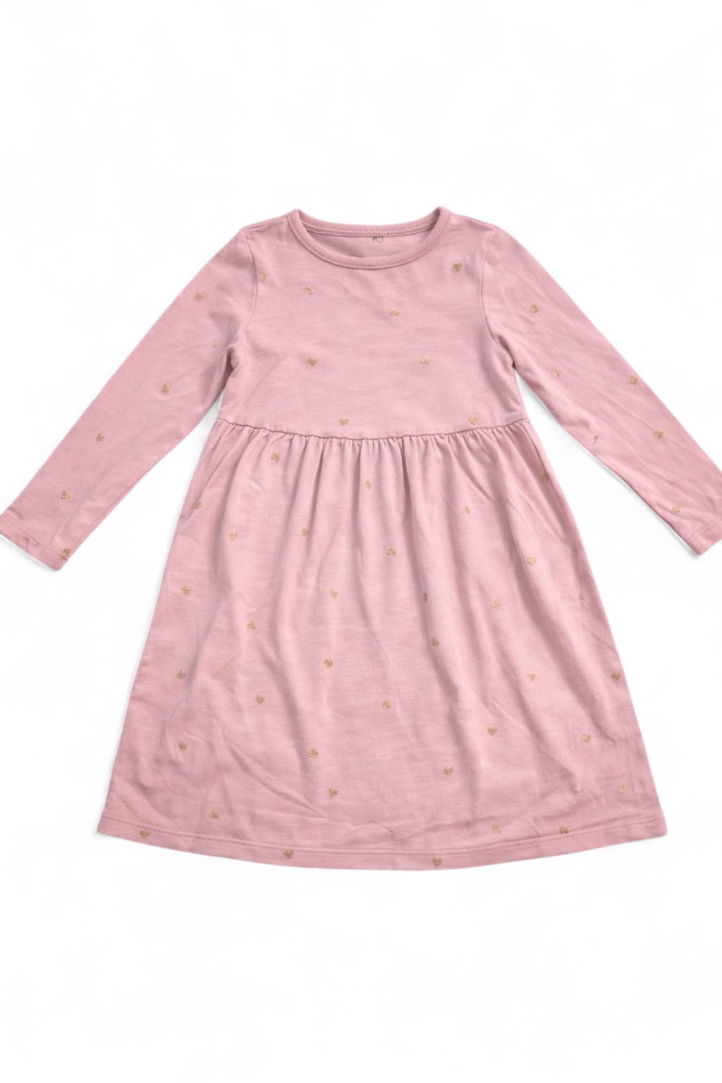Zartrosa Kleid mit Herzchen H&M