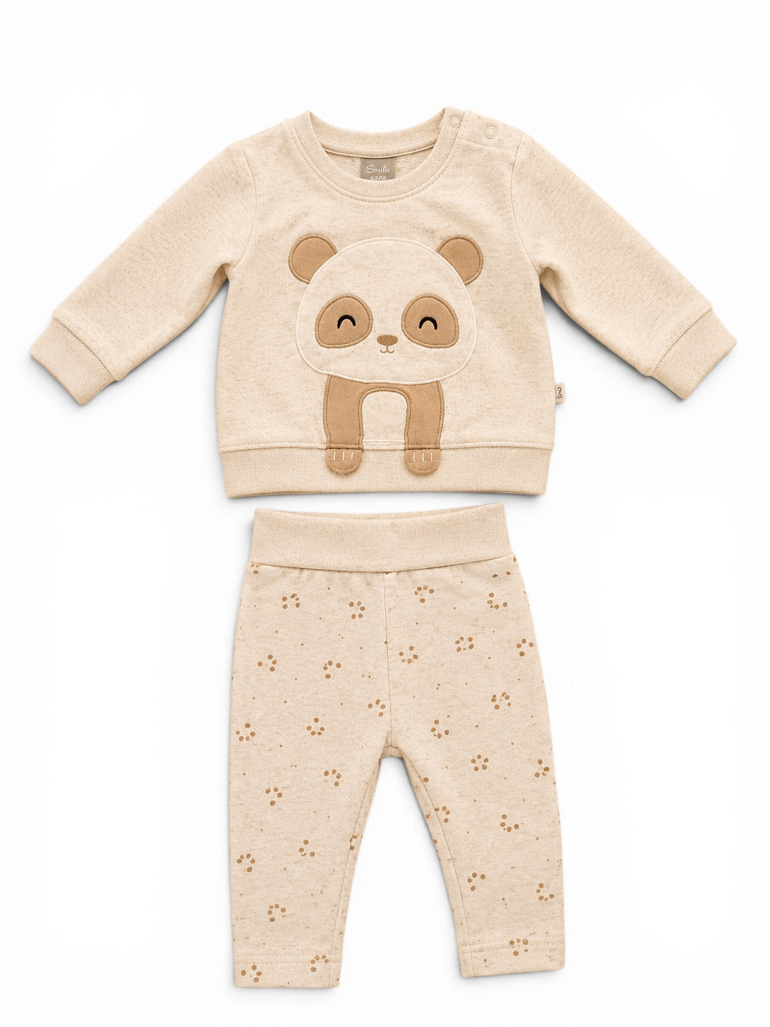 Smile Panda Set Beige