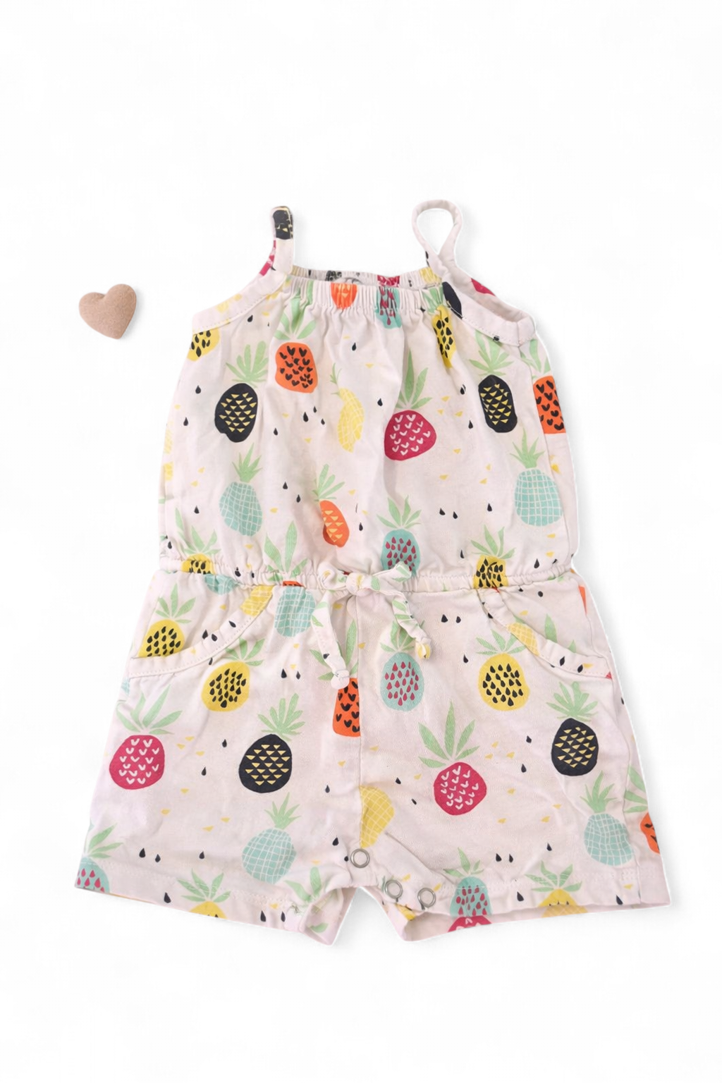 Sommer Strampler mit Früchten