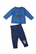 Kuscheliges Bären-Set: Langarmshirt & Leggings