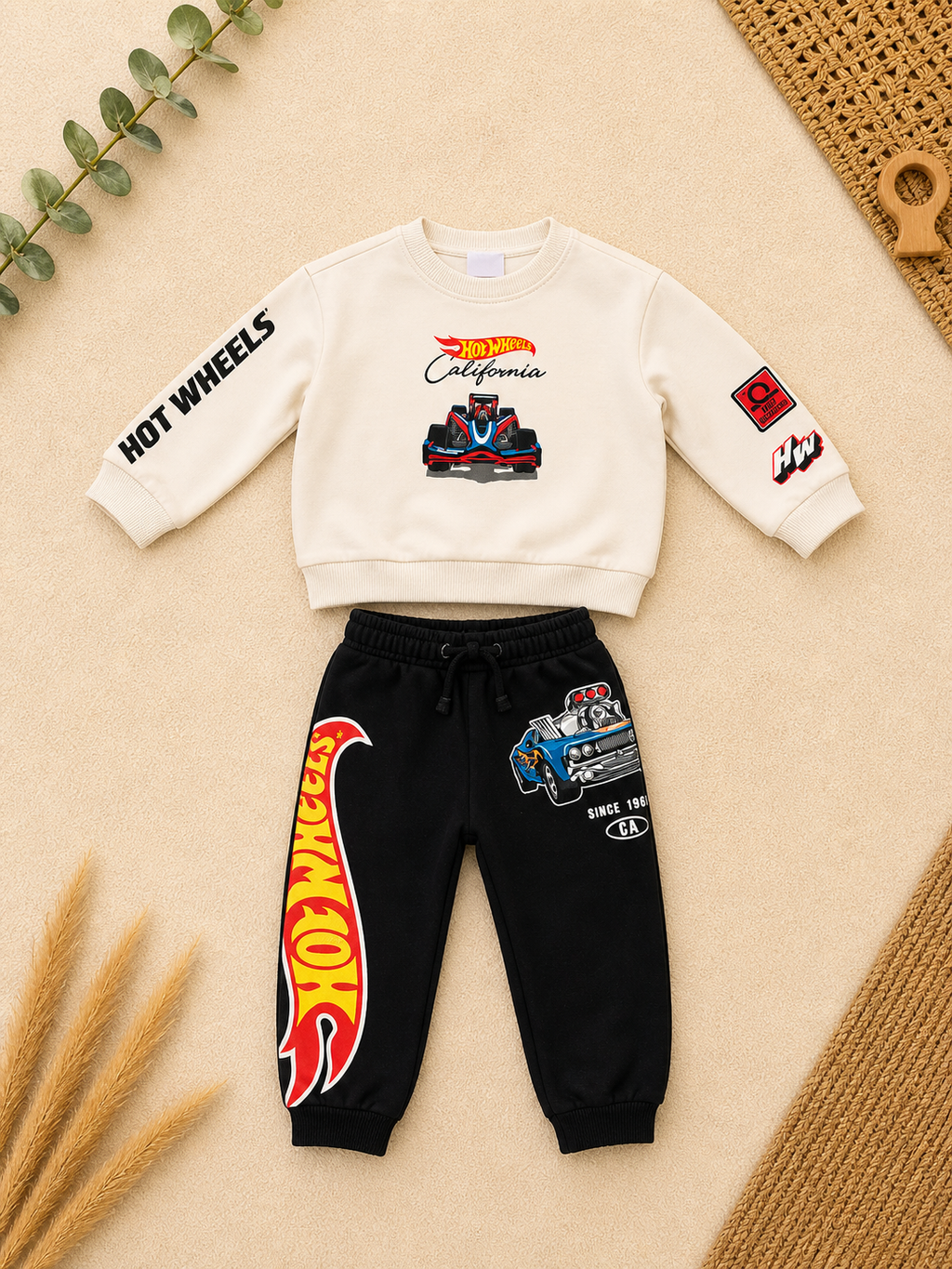 Baby-Set Hot Wheels California - Sweatshirt & Jogginghose Zara