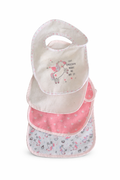 5er Set Baby-Lätzchen Einhorn