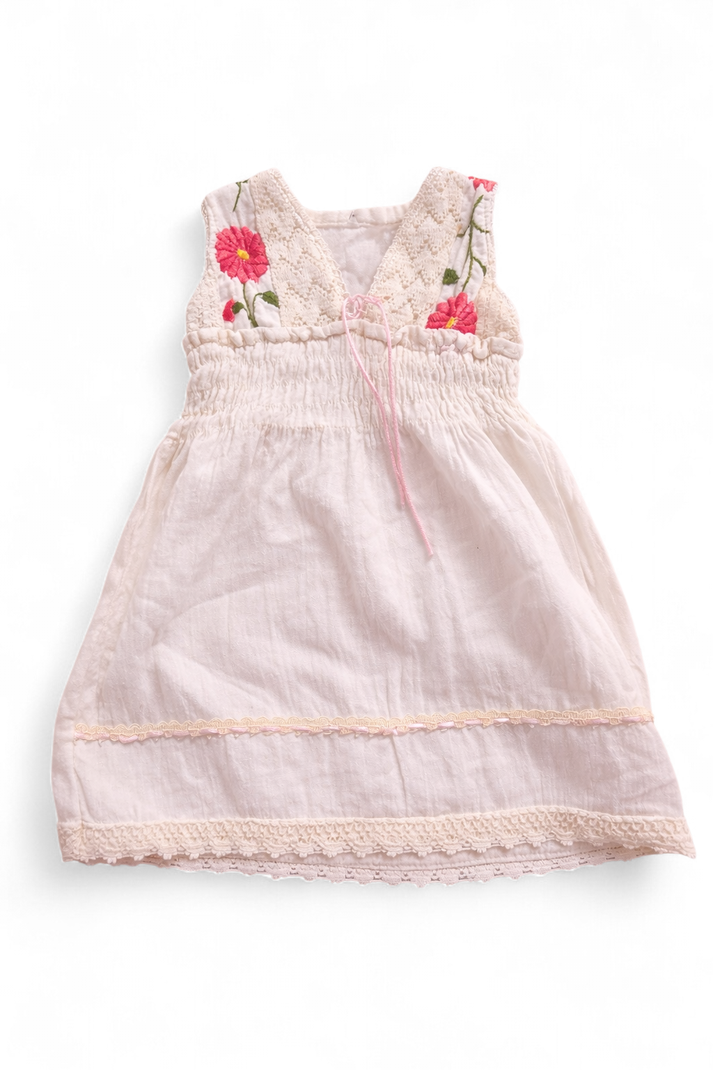 Robe d'été bébé à fleurs