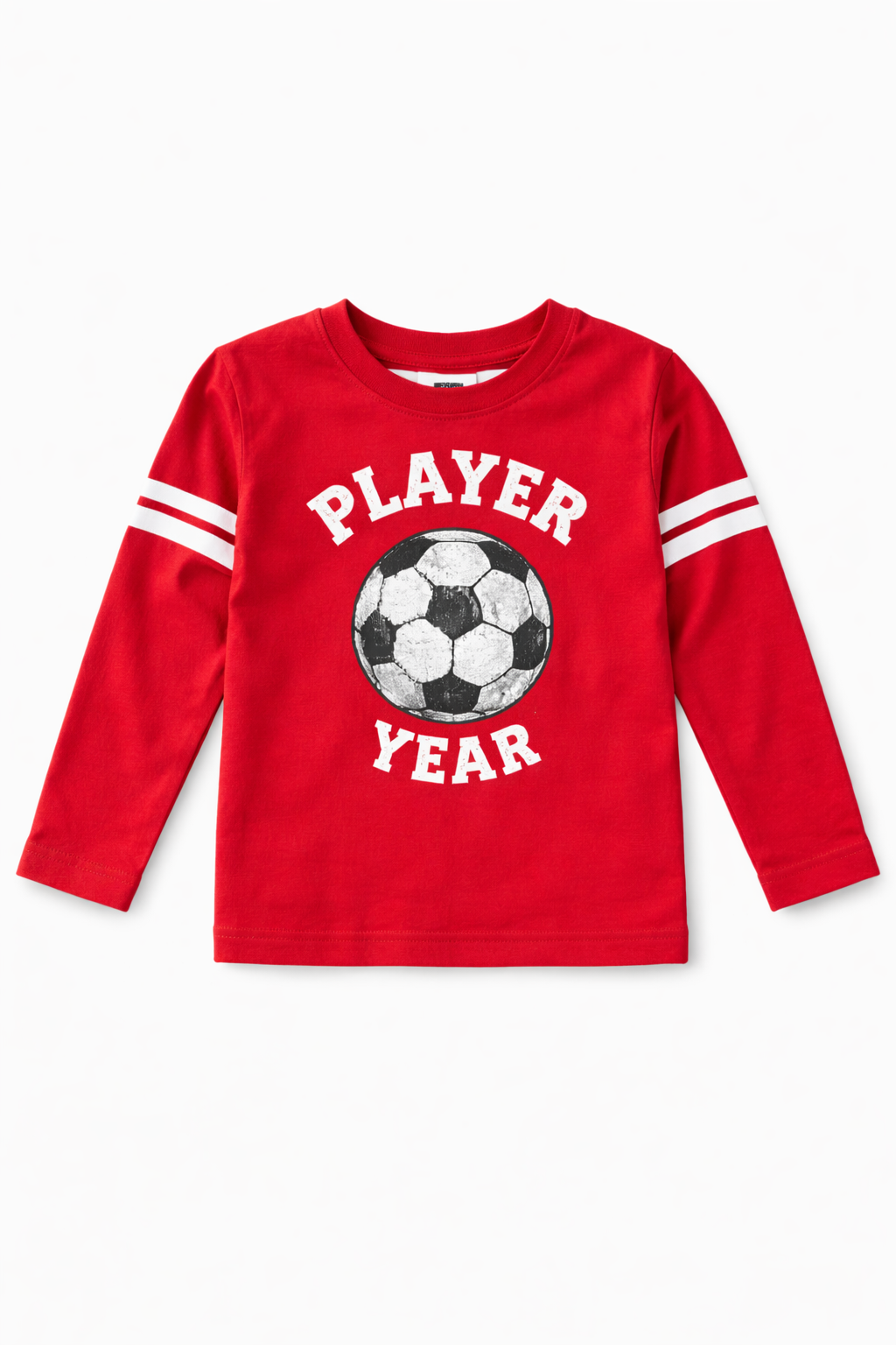 Kids' Long-Sleeve Shirt "Player Year" with Football Print ⚽