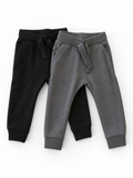 2er Set Baby Jogginghosen /Next schwarz/grau