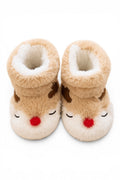 Baby-Boots Rentier Camel Plüsch