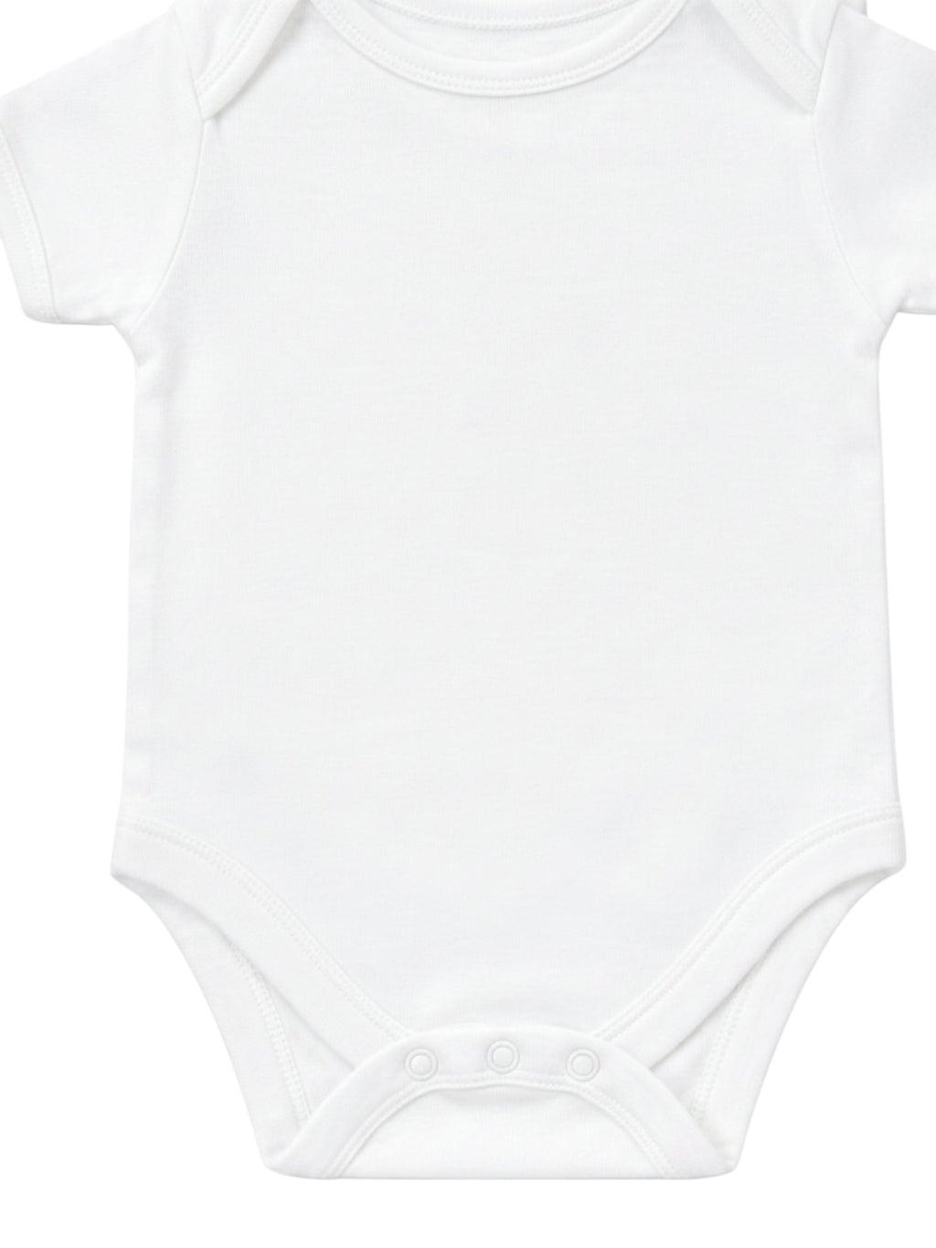 2er-Pack Body Weiss Kurzarm