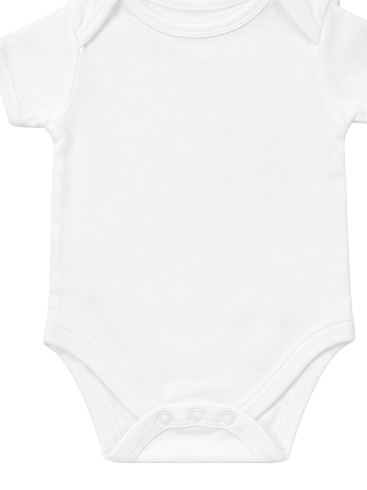 2er-Pack Body Weiss Kurzarm