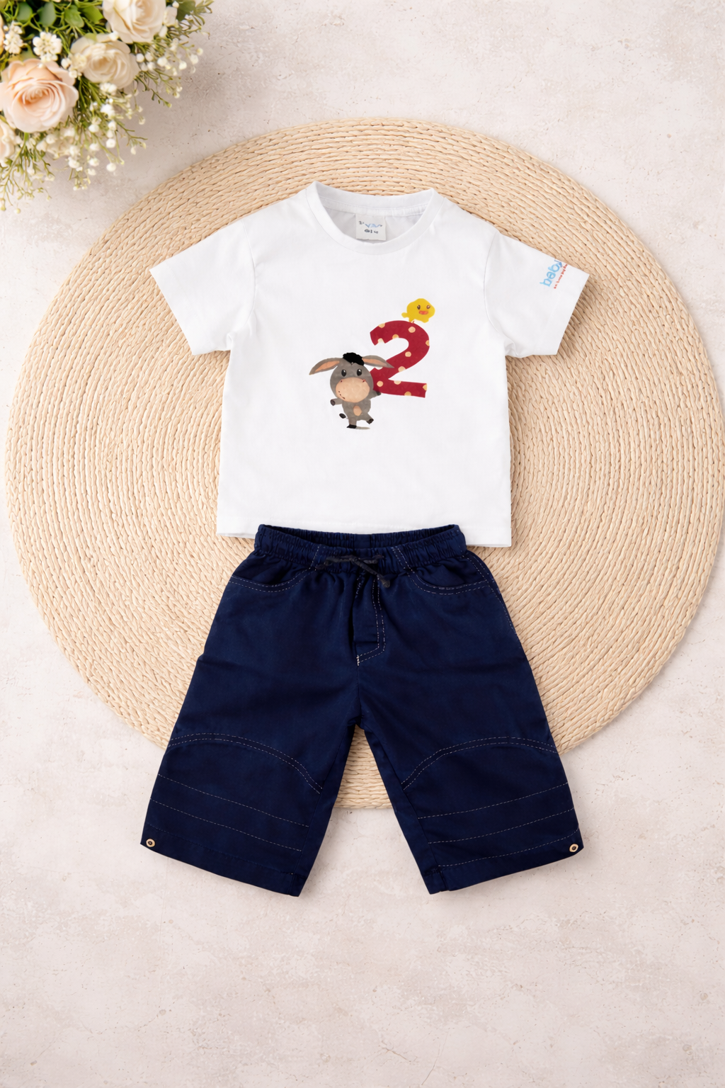 Baby Set "2 Years" - T-Shirt & Shorts