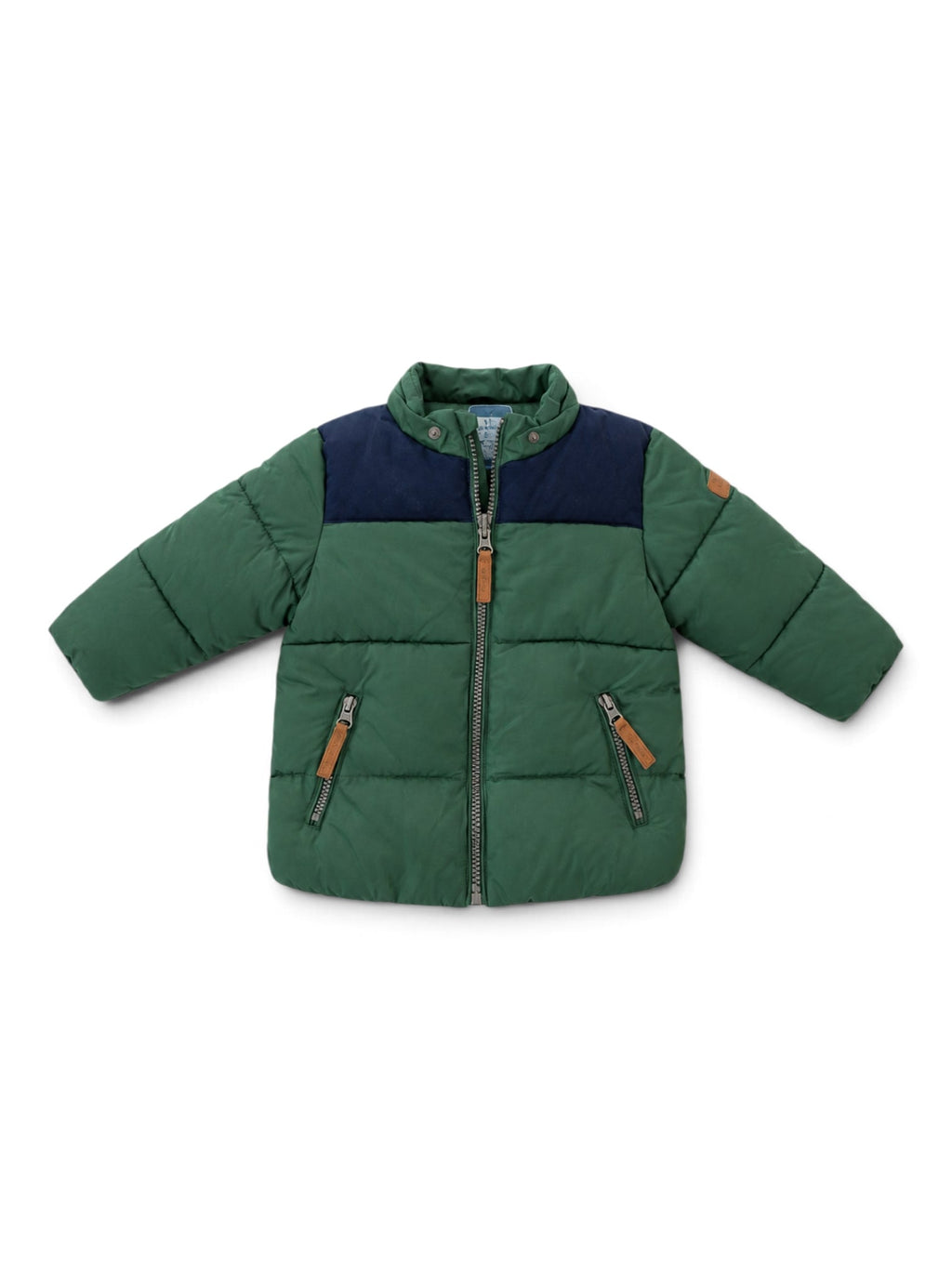 Winterjacke Grün Navy
