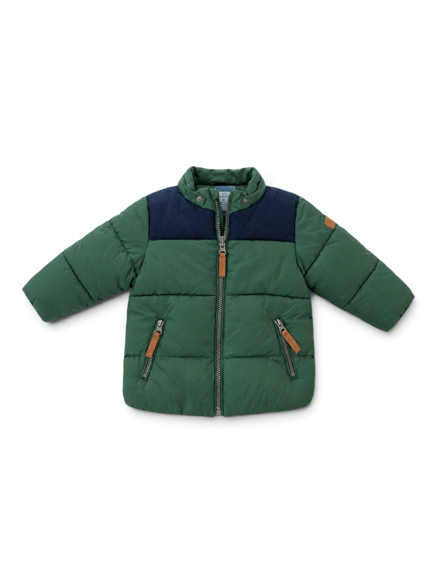 Winterjacke Grün Navy