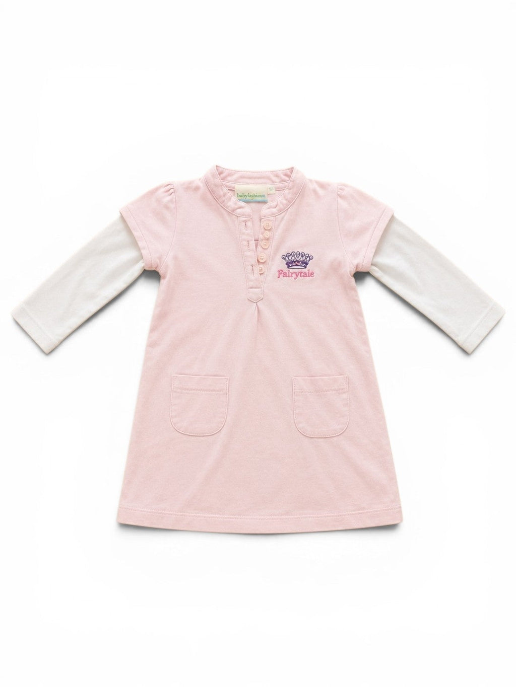 Baby Fairytale Kleid Rosa mit Langarmshirt