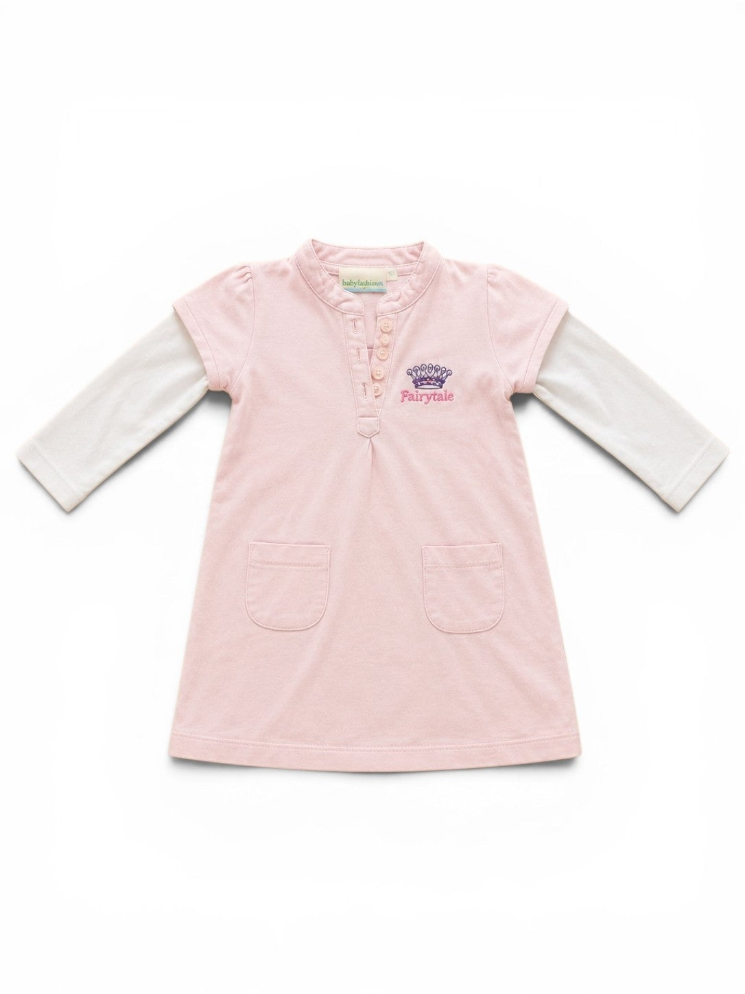 Baby Fairytale Kleid Rosa mit Langarmshirt