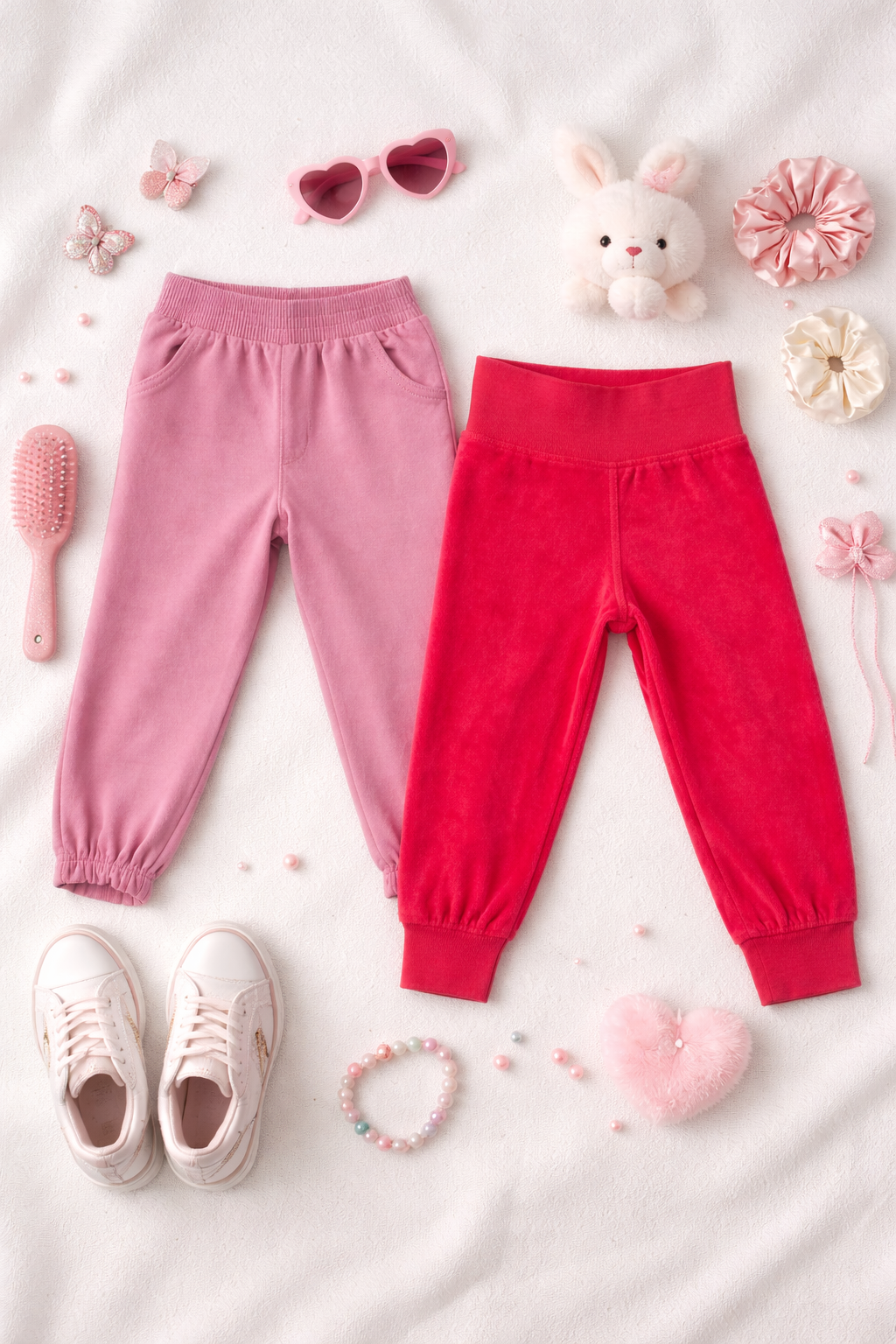 2er Set Mädchen Hosen