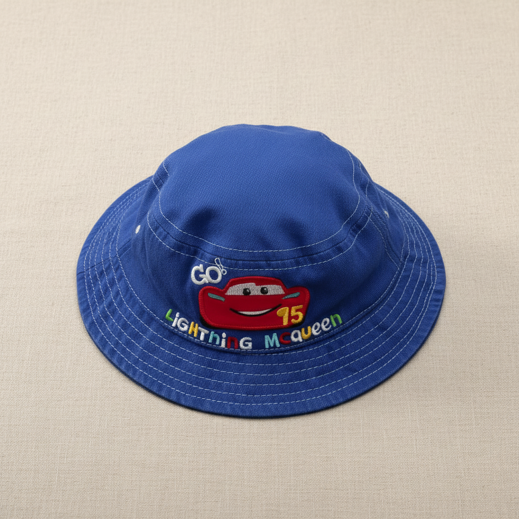 Baby-Bucket Hat "Lightning McQueen"