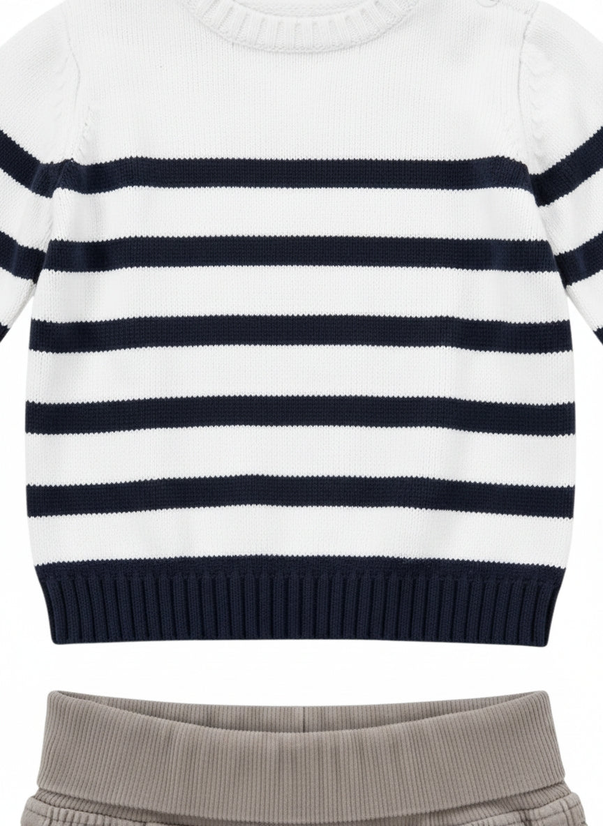 Set Strickpullover & Cord-Hose H&M & Co