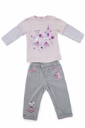 Adorable ensemble pour fille motif ballerine