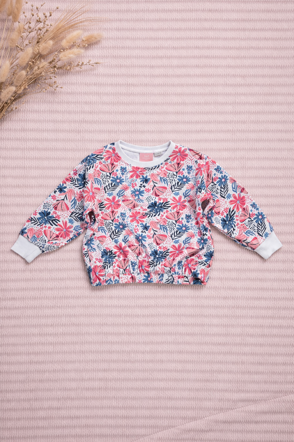 Langarmshirt Blumen