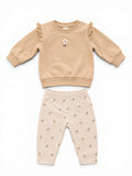 Babyclub Set Beige Blumen