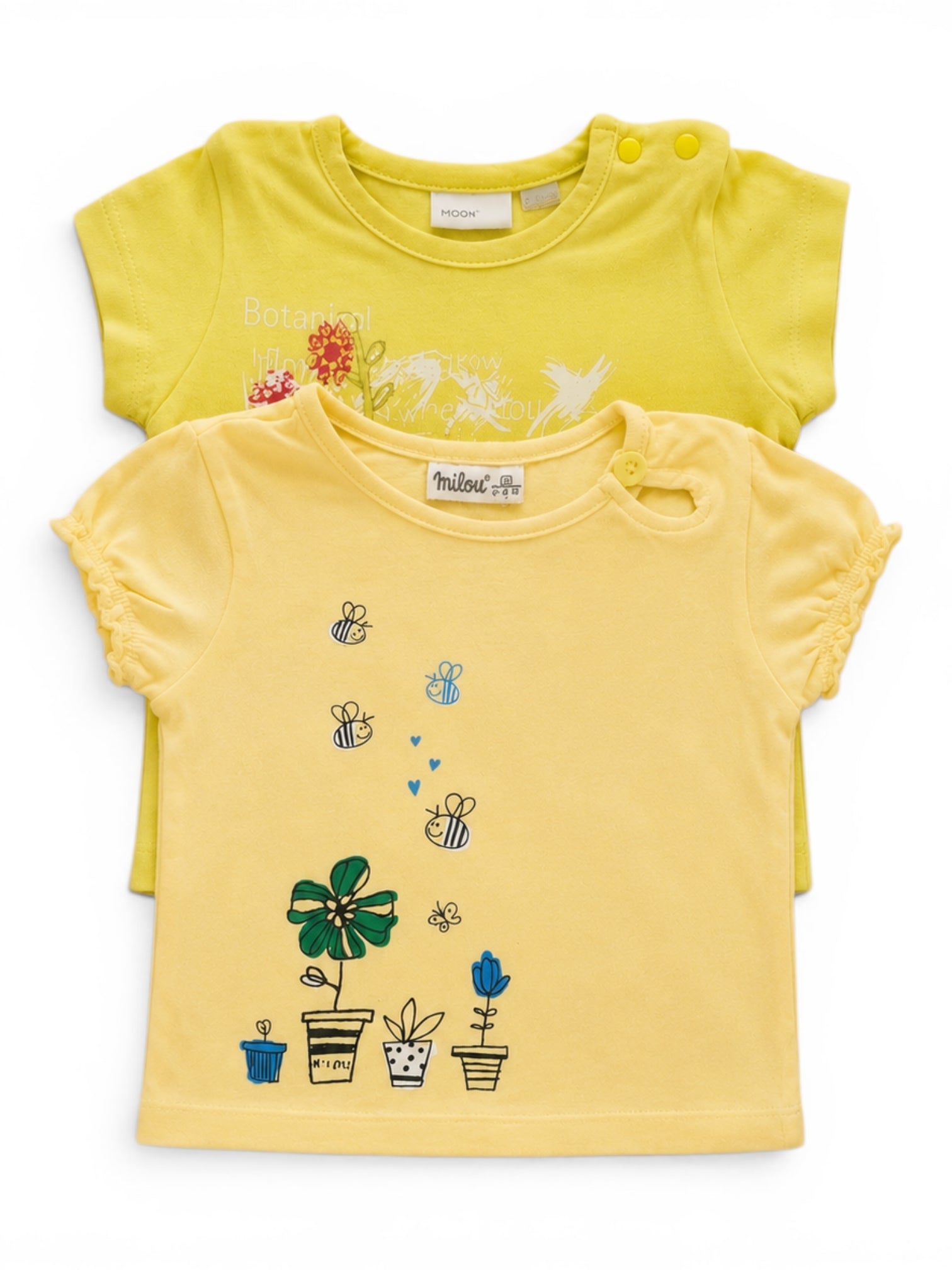 2er-Pack T-Shirt Gelb mexx/milou