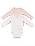 2er Set Bodys Rosa H&M