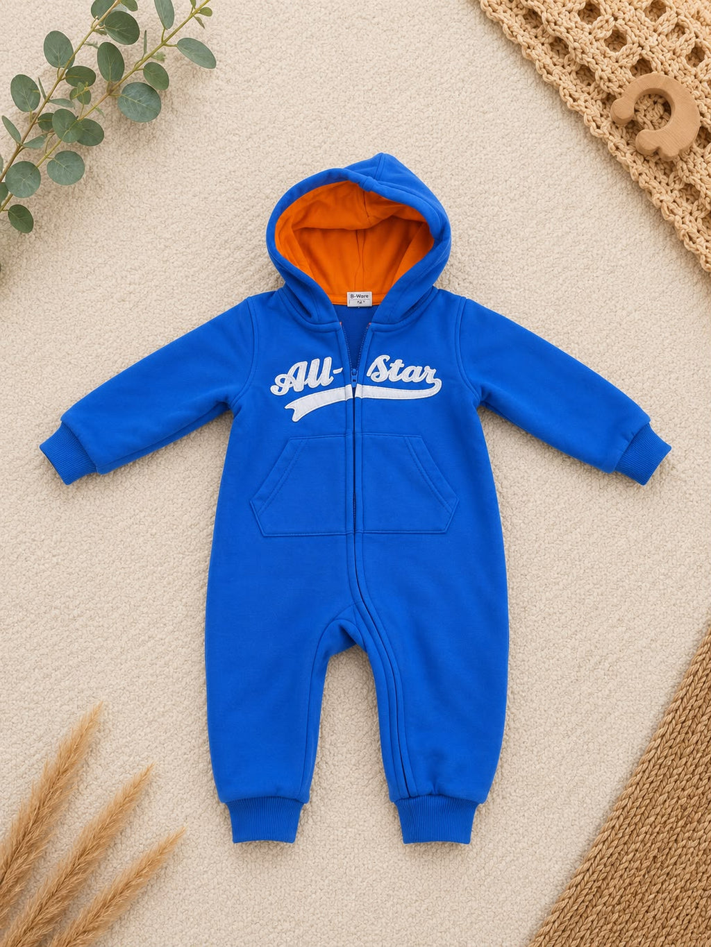 Baby-Overall Blau "All-Star"
